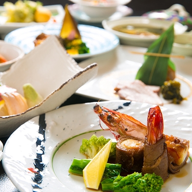 【期間限定】飯山の名物郷土料理！秘伝の『ぼたん鍋』と季節の会席料理を味わう猪肉堪能プラン